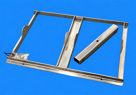 Frame for 2 Van Veen grabs